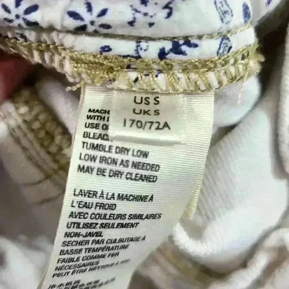 Women's Free People FP We The Free high waisted cotton shorts cream size small - Picture 7 of 8